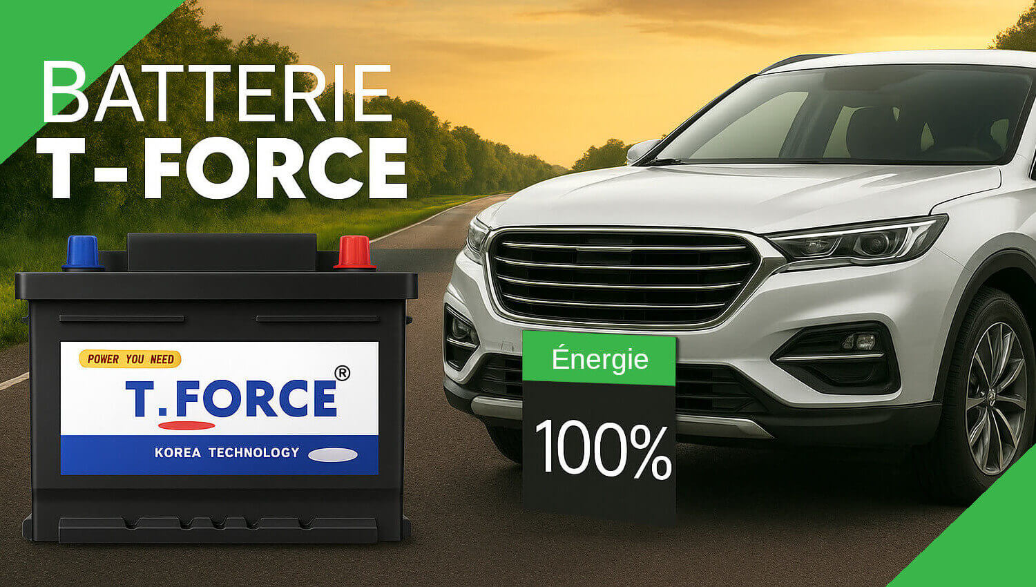 Batterie T.FORCE Madagascar