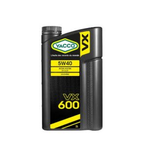 Huile Moteur Yacco VX 600 5W40
